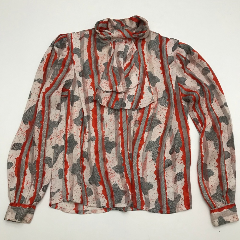 Nicola Pussy Bow Blouse size 10